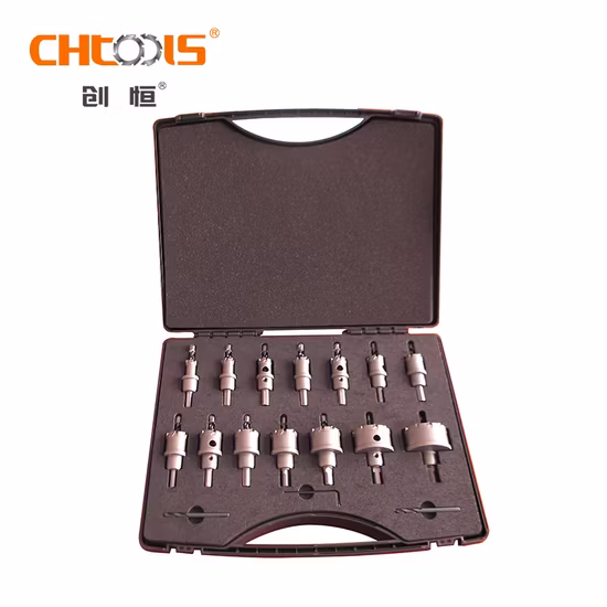 Sierra perforadora Tct tipo metal grueso con profundidad de corte de 25 mm de fábrica china
