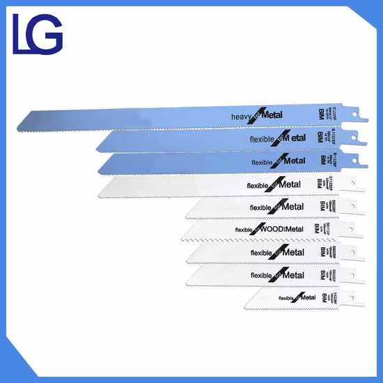 Hoja de sierra recíproca para electricidad